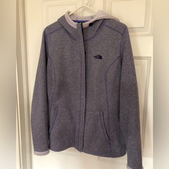 The North Face fur lined front zip jacket XL - EUC - Picture 9 of 11